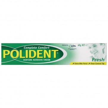 Polident Denture Adhesive Cream Fresh 60g