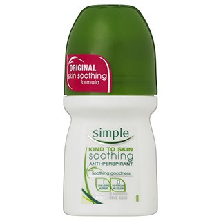 Simple Anti-Perspirant Deodorant Roll-On 50ml