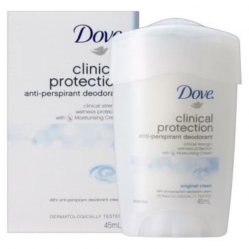 Dove Clinical Protection Anti-Perspirant Deodorant Original Clean 45ml