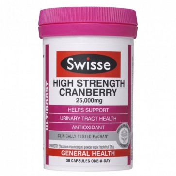 Swisse High Strength Cranberry 25,000mg 30 caps
