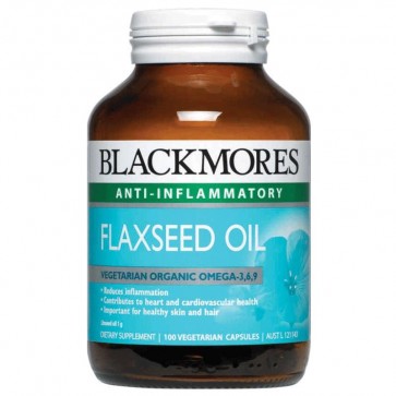 Blackmores Flaxseed Oil 1000mg 100 Capsules