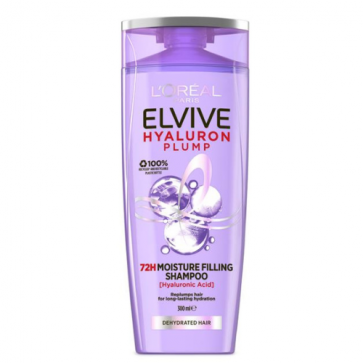 LÓreal Paris Elvive Hyaluron Plump 72H Moisture Filling Shampoo 
