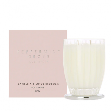 Peppermint Grove Camellia & Lotus Blossom Candle
