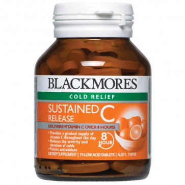 Blackmores Sustained Release C 8 Hour 75 Tablets