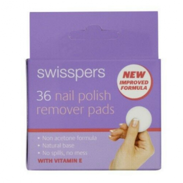 Swisspers Nail Polish Remover Pads