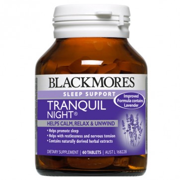 Blackmores Tranquil Night 60 Tablets