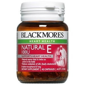 Blackmores Vit E 100iu 42 Capsules