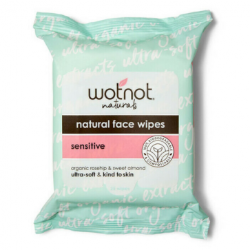 Wot Not Natural Face Wipes All Skin Types
