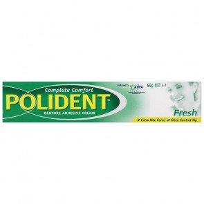 Polident Denture Adhesive Cream Fresh 60g