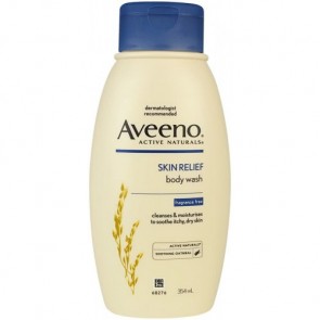 Aveeno Active Naturals Skin Relief Body Wash Fragrance-Free 354ml