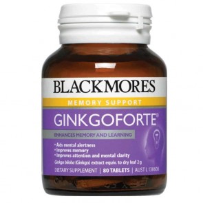 Blackmores Ginkgo Forte 80 Tablets