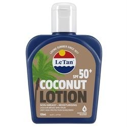 Le Tan Coconut SPF 50+ Sunscreen Lotion 125ml 