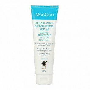 Moogoo Clear Zinc Sunscreen SPF 40 120g