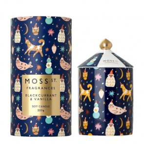 Moss St Ceramic Blackcurrant & Vanilla Candle