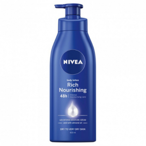 Nivea Rich Nourishing Body Lotion 48 hour Dry to Very Dry Skin 400ml