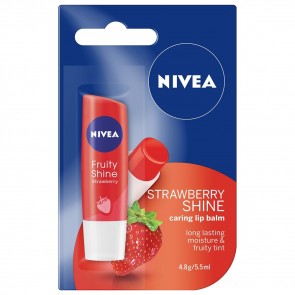 Nivea Fruity Shine Strawberry Lip Balm 4.8 g