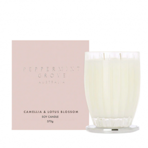 Peppermint Grove Camellia & Lotus Blossom Candle