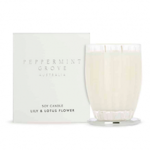 Peppermint Grove Lily & Lotus Flower Candle 350g