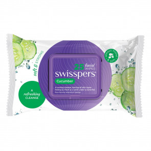 Swisspers Cucumber Facial Wipes 