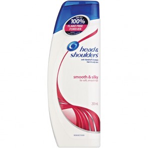 Head & Shoulders Smooth & Silky Shampoo 200ml