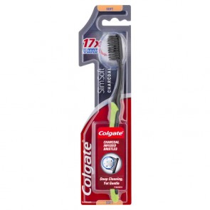 Colgate Slim Soft Charcoal Toothbrush 1 Pk