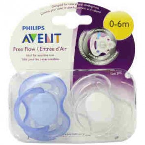 Philips Avent Classic Pacifiers 0-6months Translucent
