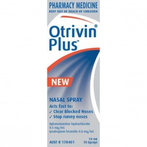 Otrivin Plus Nasal Spray 10ml