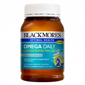 Blackmores Omega Daily Concentrated Fish Oil 200 Capsules