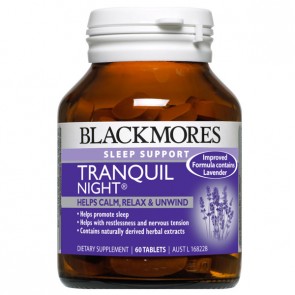 Blackmores Tranquil Night 60 Tablets