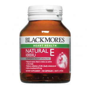 Blackmores Nat E Cap 1000iu 30 Capsules